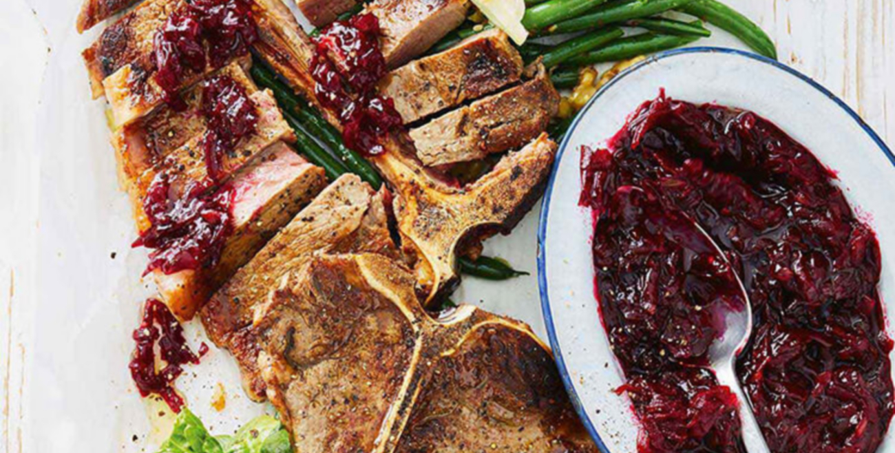 Seared T Bone With Cheat S Beet Relish Recipe Woolworths