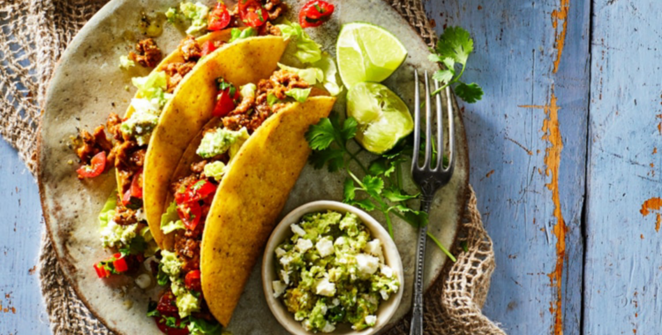 Beef Tacos With Avocado And Feta Recipe Woolworths