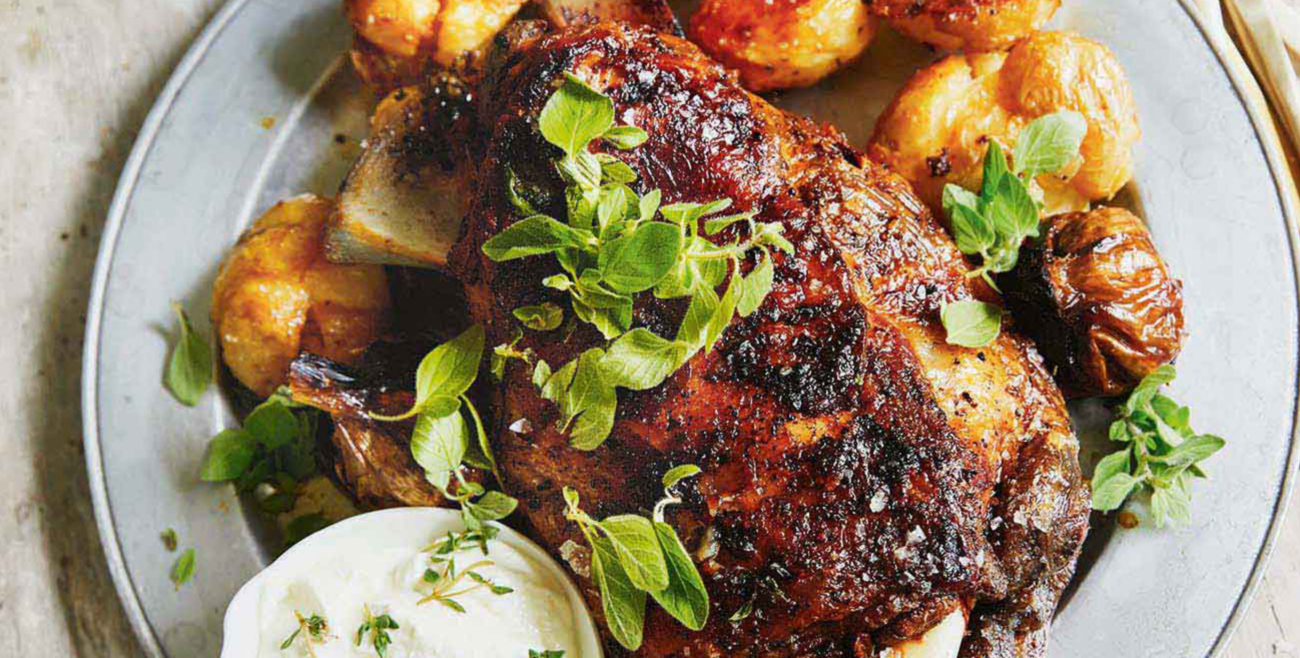 SlowBaked Lamb Shoulder with Whipped Feta Recipe Woolworths