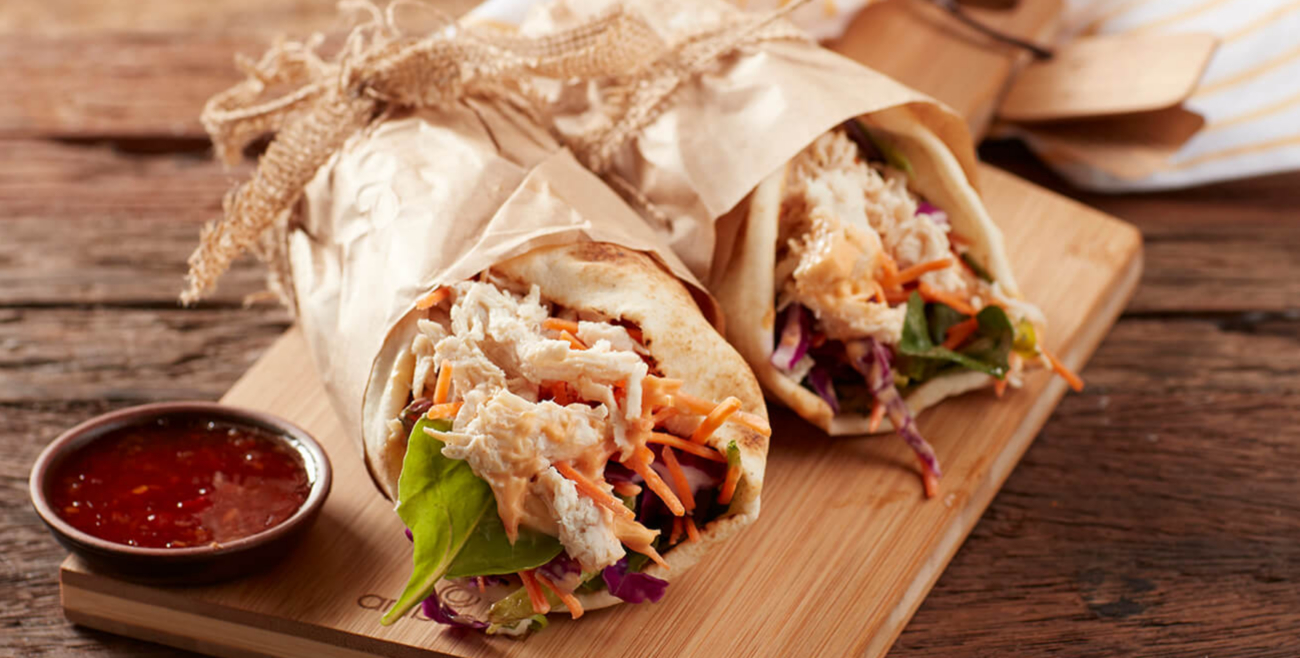 Three Aussie Farmers Pulled Chicken Wraps Recipe Woolworths