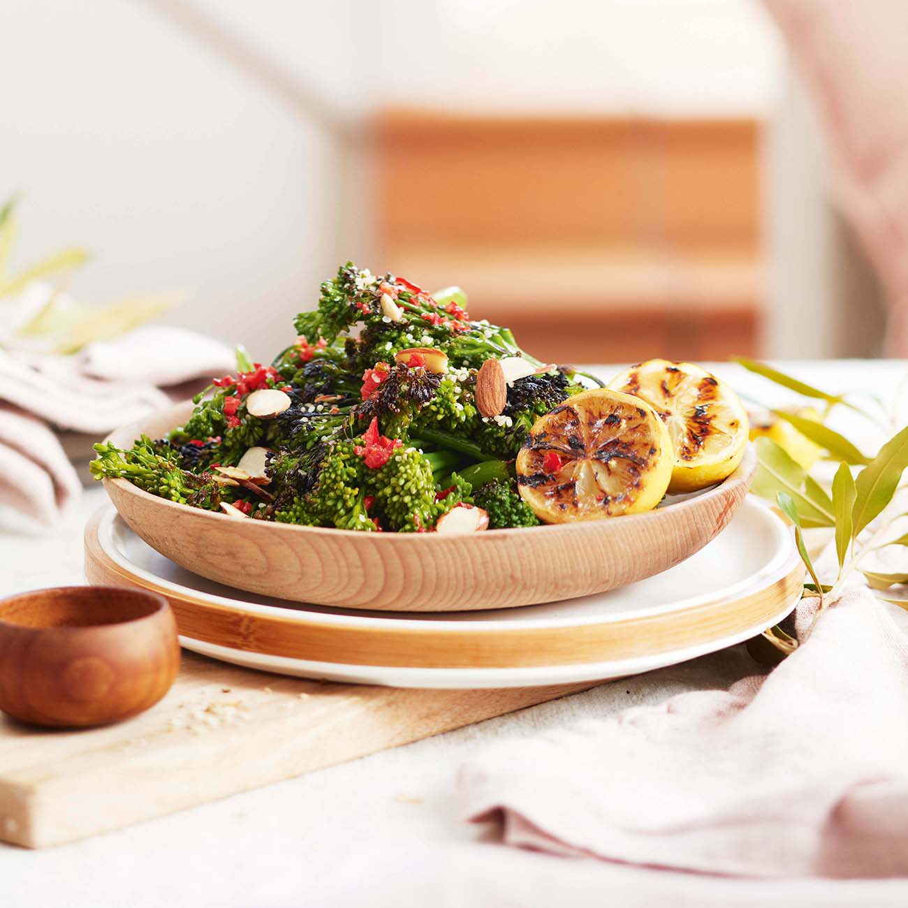 Charred Broccolini Recipe Woolworths