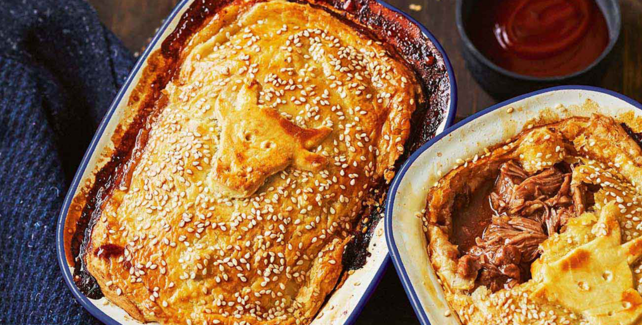 SlowCooked Beef & Onion Pies Recipe Woolworths