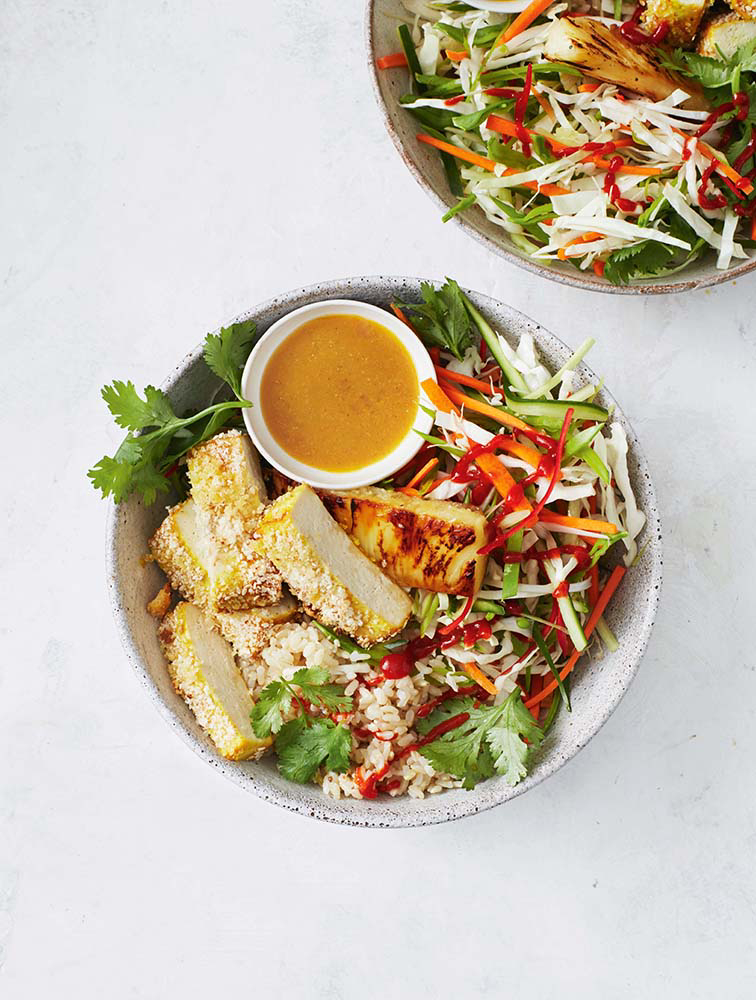 Jamie's Tofu Katsu Rice Bowls Recipe Woolworths