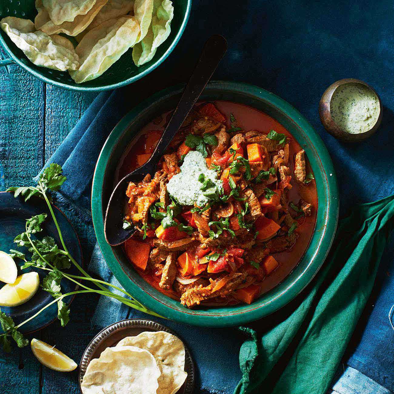 Madras Beef Curry With Coconut Yoghurt Recipe Woolworths