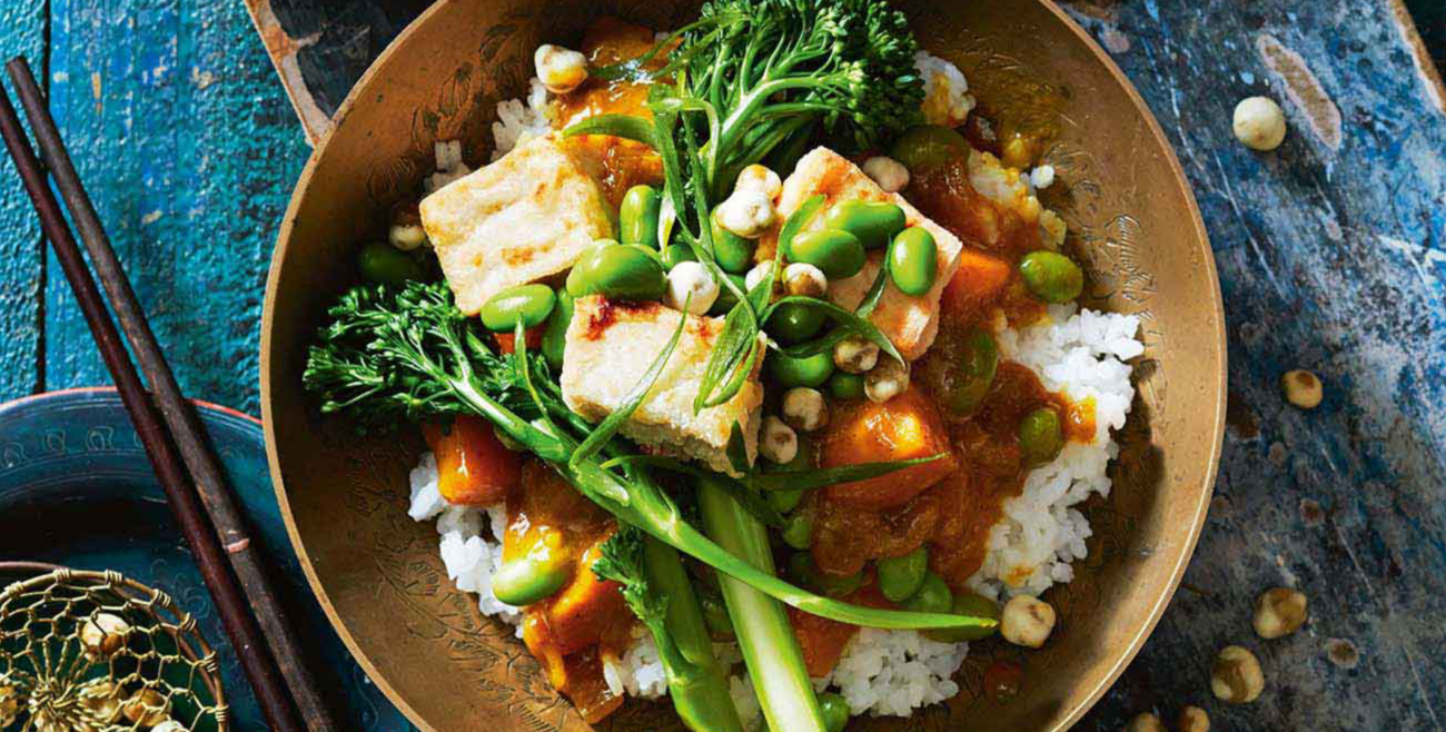 Mushroom & Broccolini Miso Curry With Crispy Tofu Recipe Woolworths