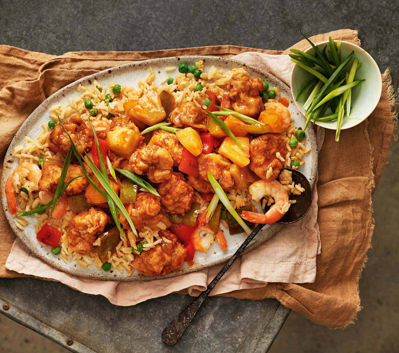 Sweet Sour Pork With Fried Rice Recipe Woolworths