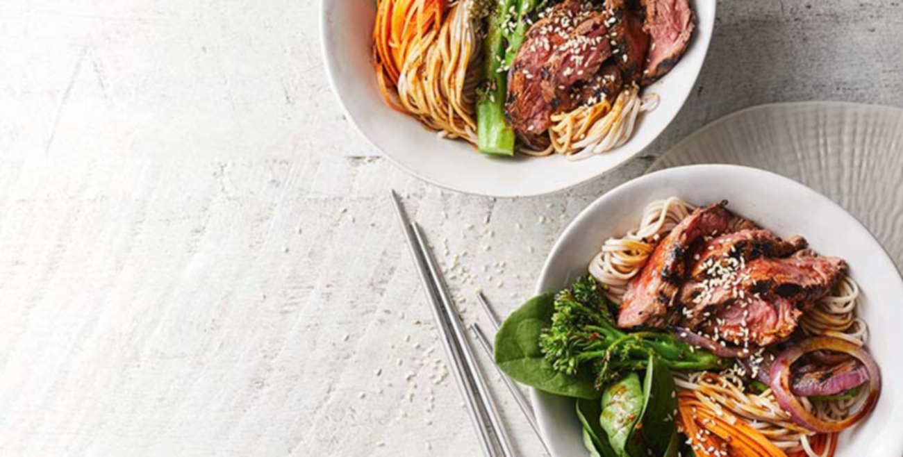 Wasabi Beef & Soba Noodles Recipe Woolworths