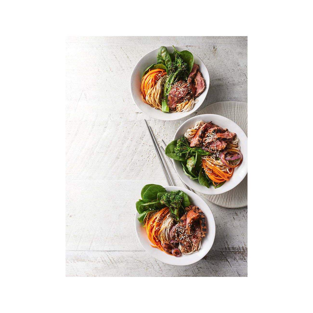 Wasabi Beef & Soba Noodles Recipe Woolworths