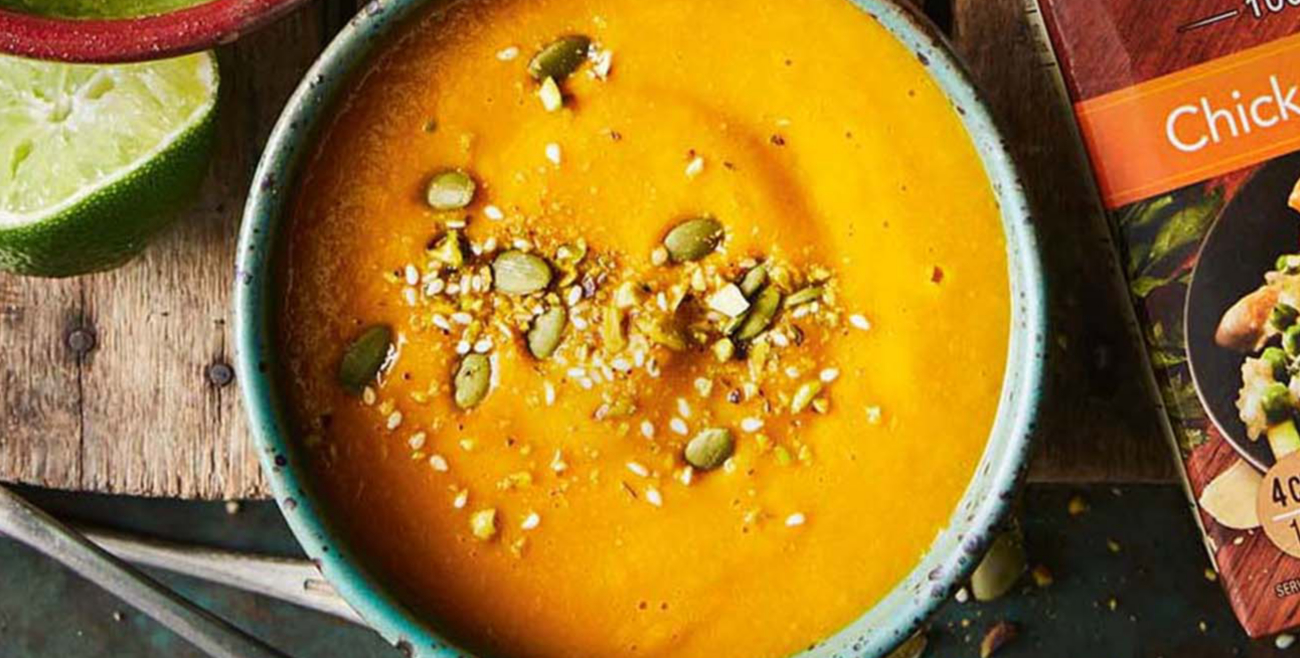 Spiced Carrot And Sweet Potato Soup Recipe Woolworths