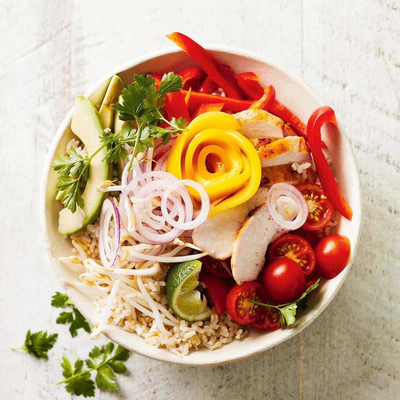 Chicken & Mango Poke Bowls Recipe Woolworths