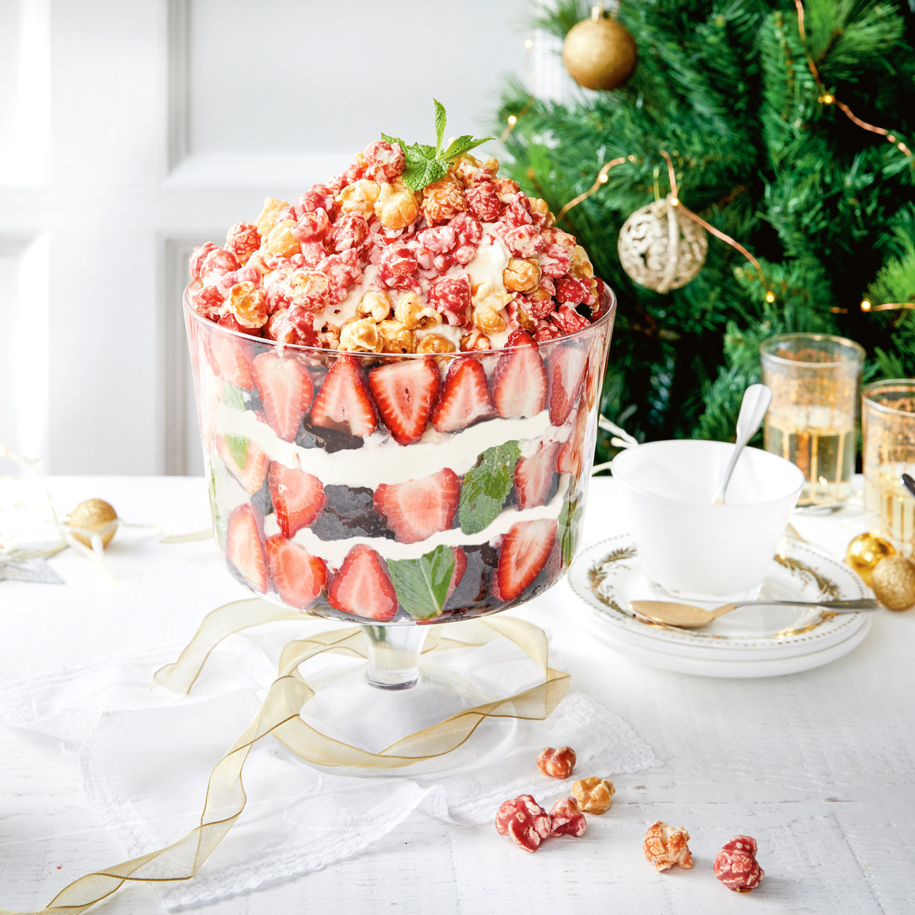 Candy Cane Popcorn Trifle Recipe Woolworths