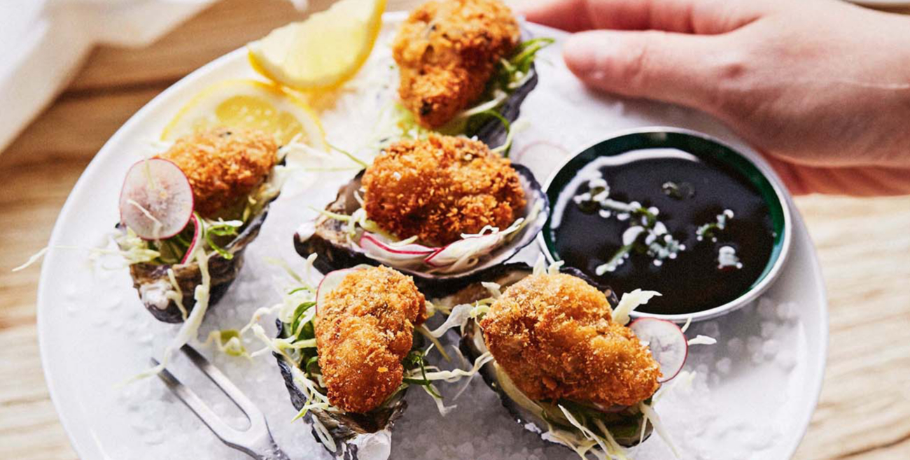 MisoCrumbed Oysters With Ponzu Sauce Recipe Woolworths