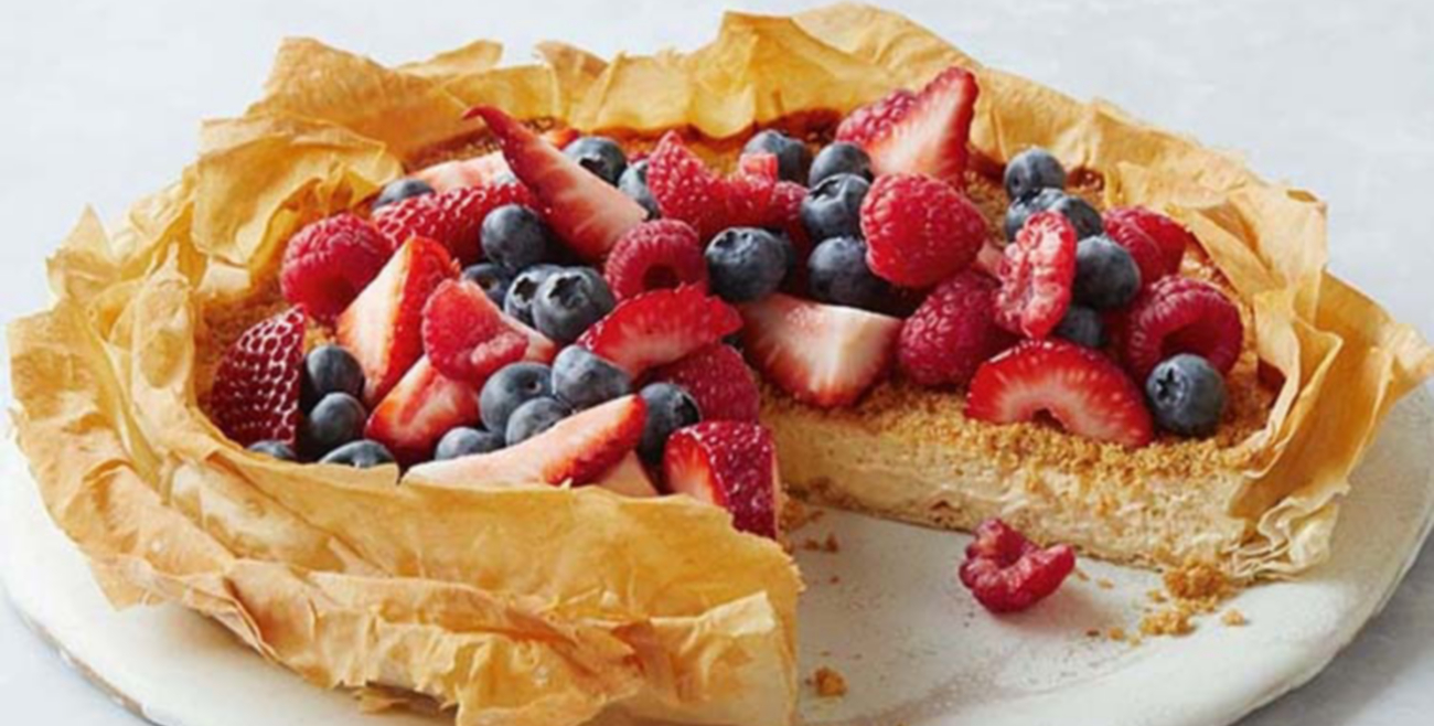 Jamie's Vanilla Cheesecake With Biscuits & Berries Recipe Woolworths
