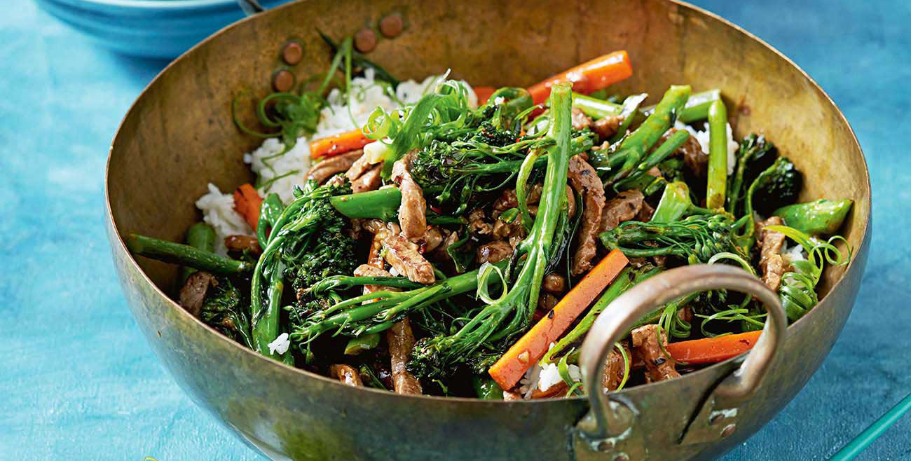 Beef & Broccolini Black Bean StirFry Recipe Woolworths