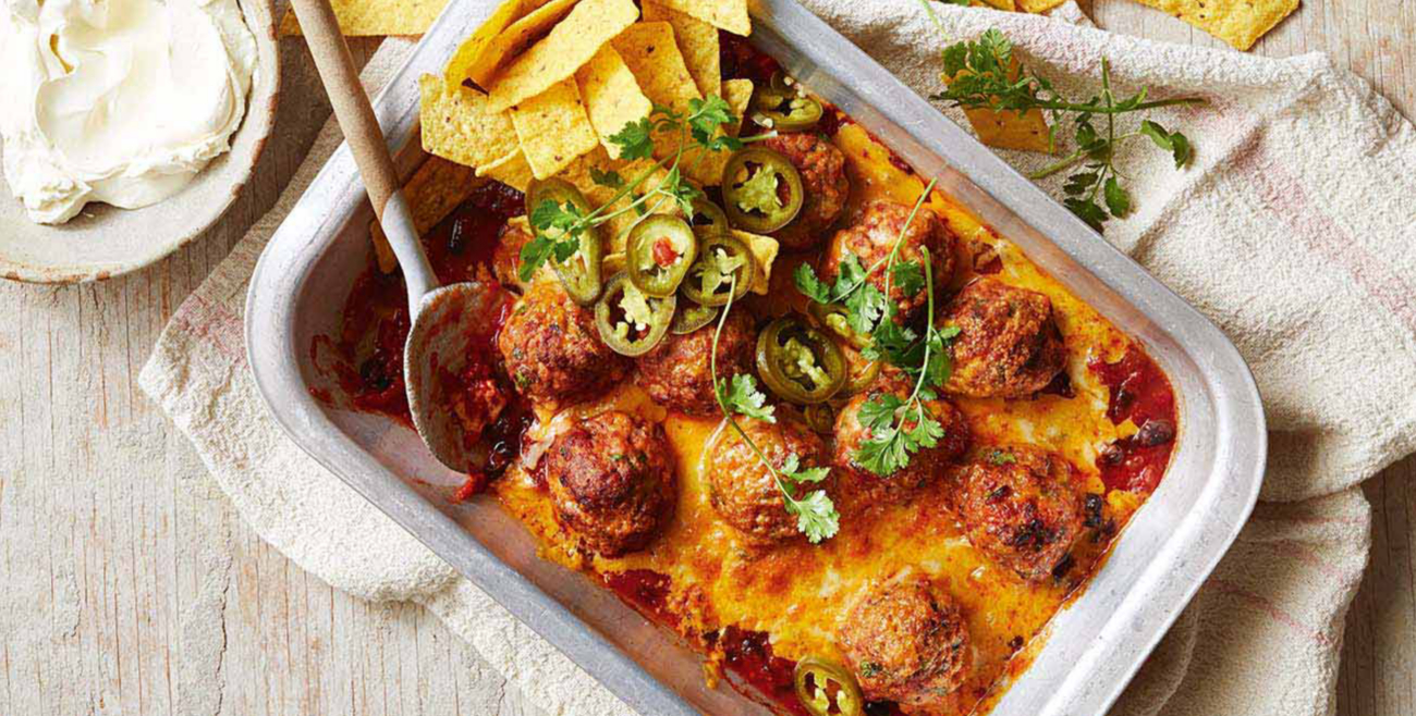 Pork & Chorizo Meatballs With Black Beans Recipe Woolworths