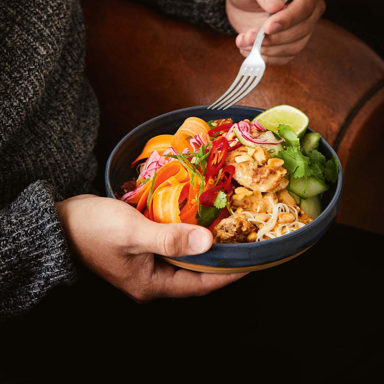 Chicken Satay Bowls Recipe Woolworths