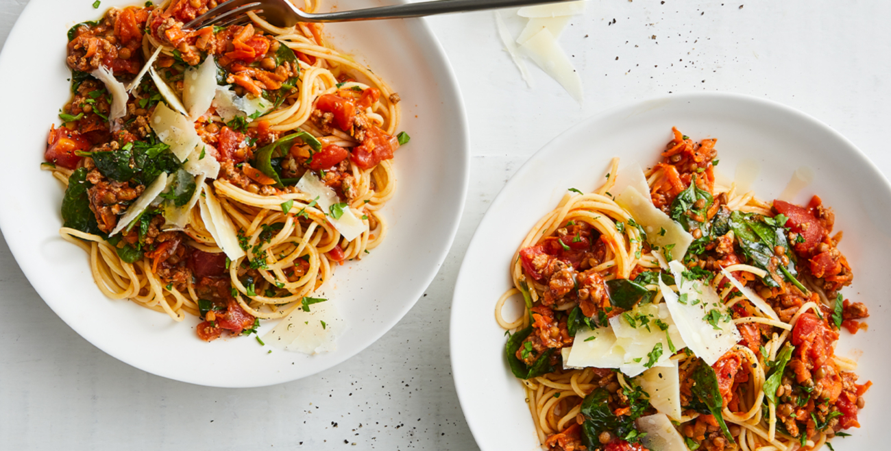 Beef & Lentil Bolognese Recipe Woolworths