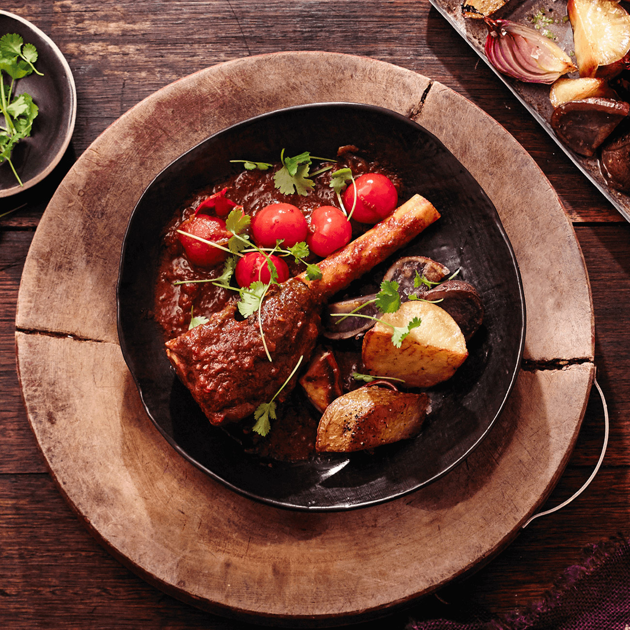 Slow Cooked Indian Lamb Shanks Recipe Woolworths