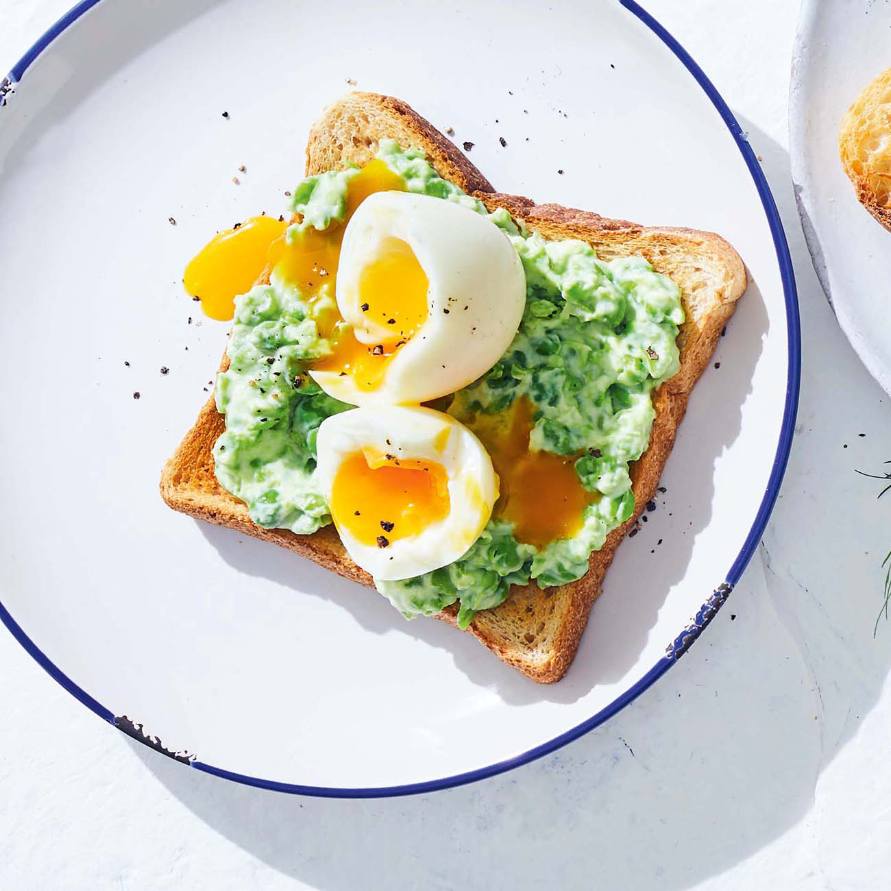 Eggs & Smashed Peas On Toast Recipe Woolworths