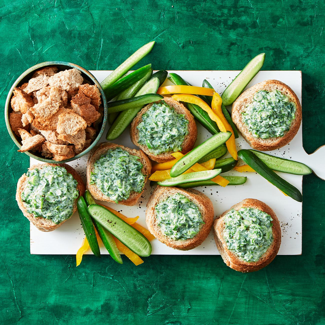 Healthier Mini Cob Loaf Dips Recipe Woolworths