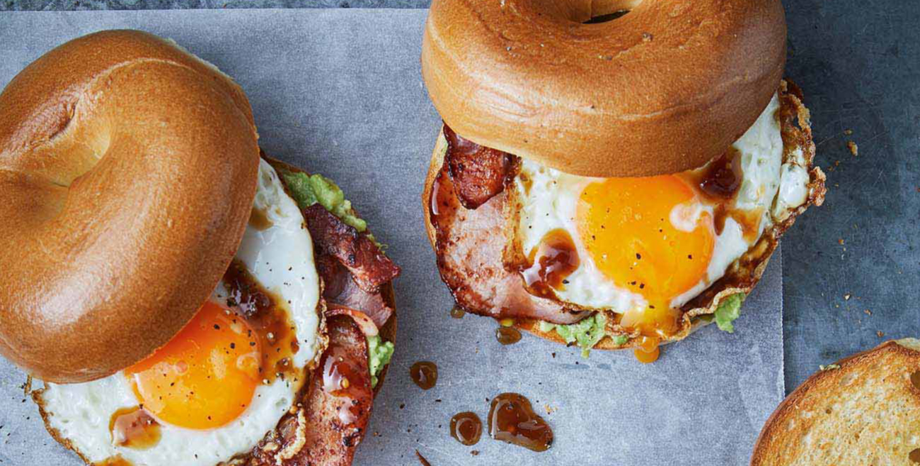 Breakfast Bagel Burgers Recipe Woolworths
