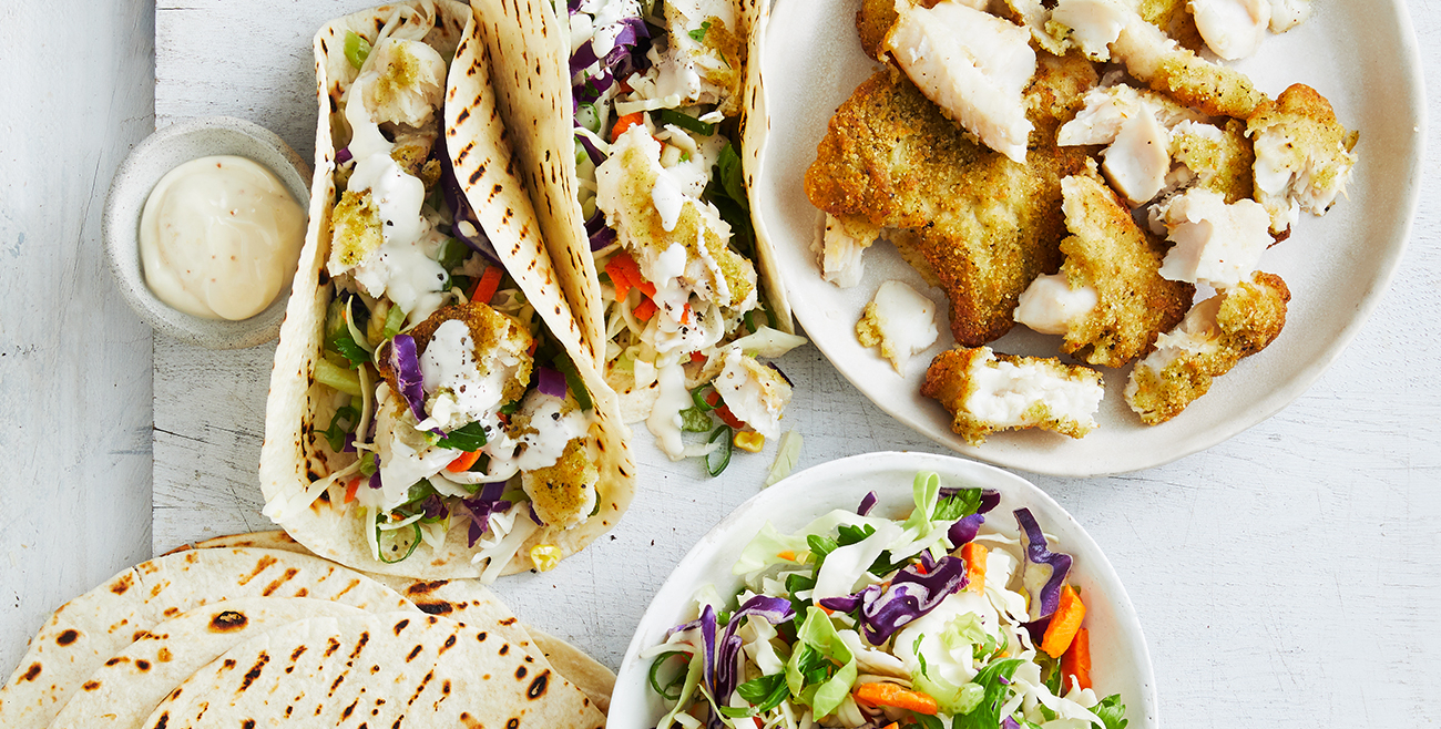 Easy Fish Taco Wraps Recipe Woolworths