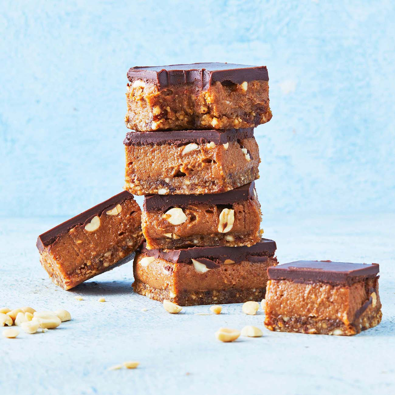 Raw Peanut & Date Caramel Slice Recipe | Woolworths