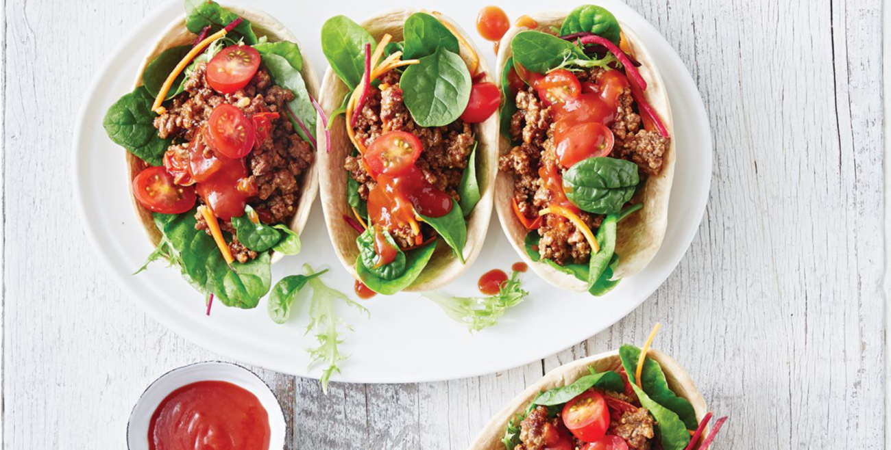 Easy Stand 'N Stuff Beef Tacos Recipe Woolworths