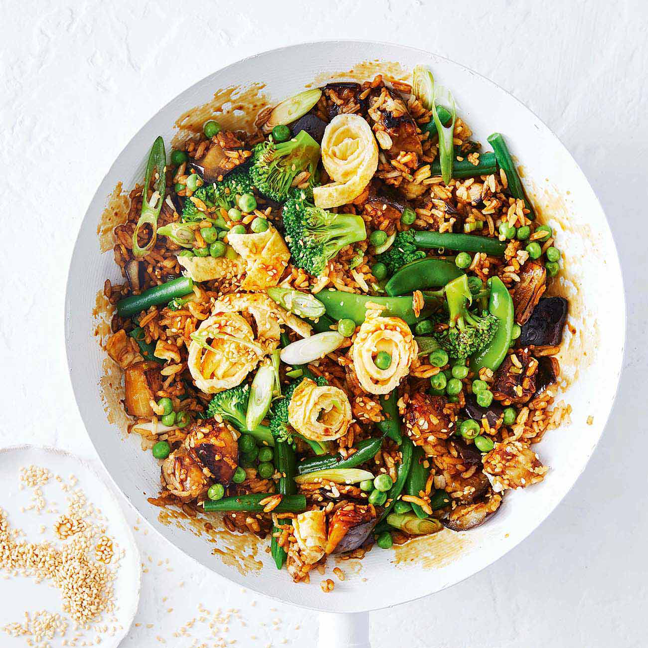 Teriyaki Eggplant Fried Rice Recipe Woolworths