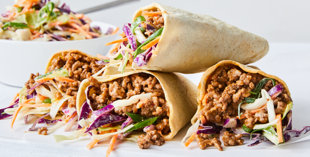 Beef & Coleslaw Tortilla Pockets Recipe Woolworths
