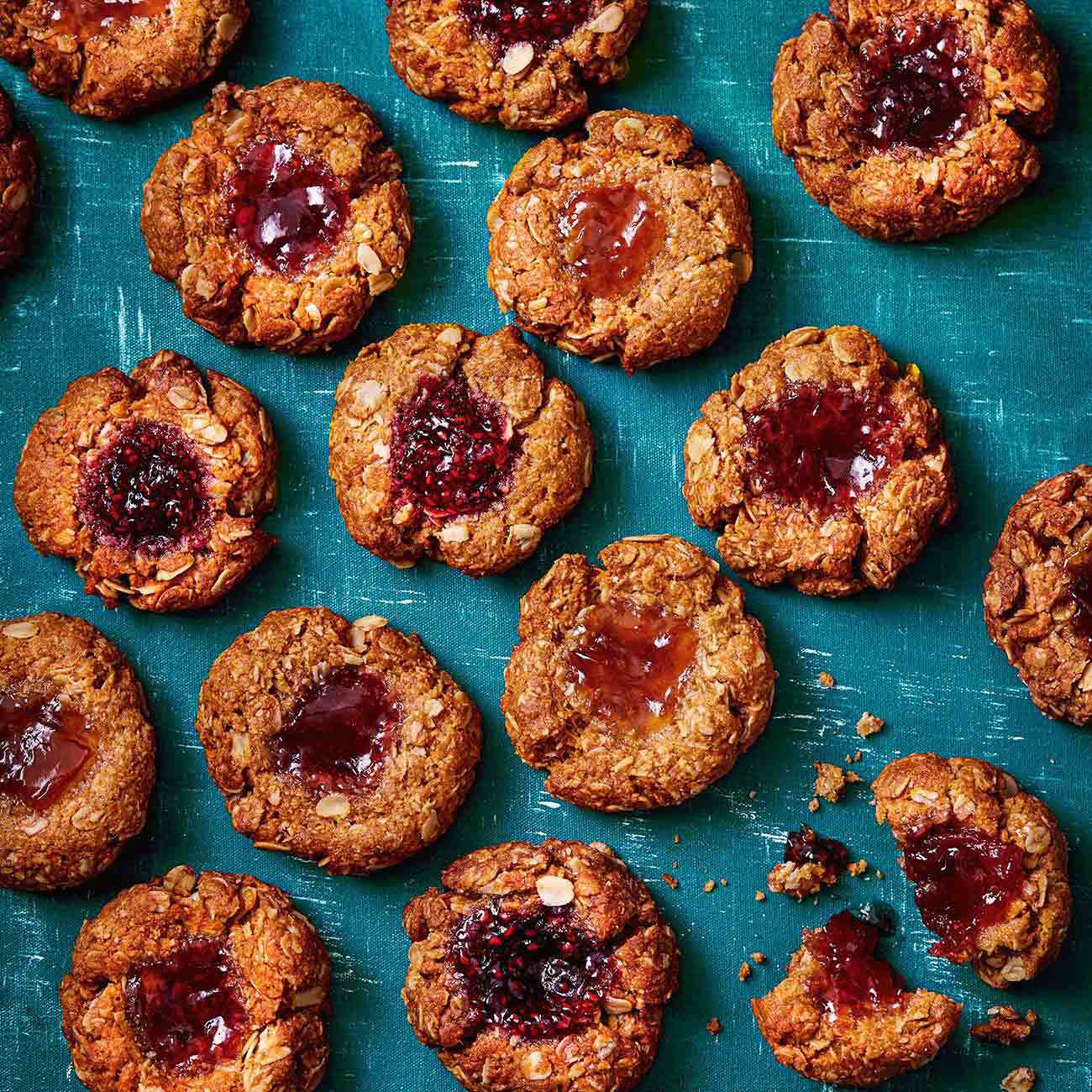 Jammy Crumble Cookies Recipe Woolworths