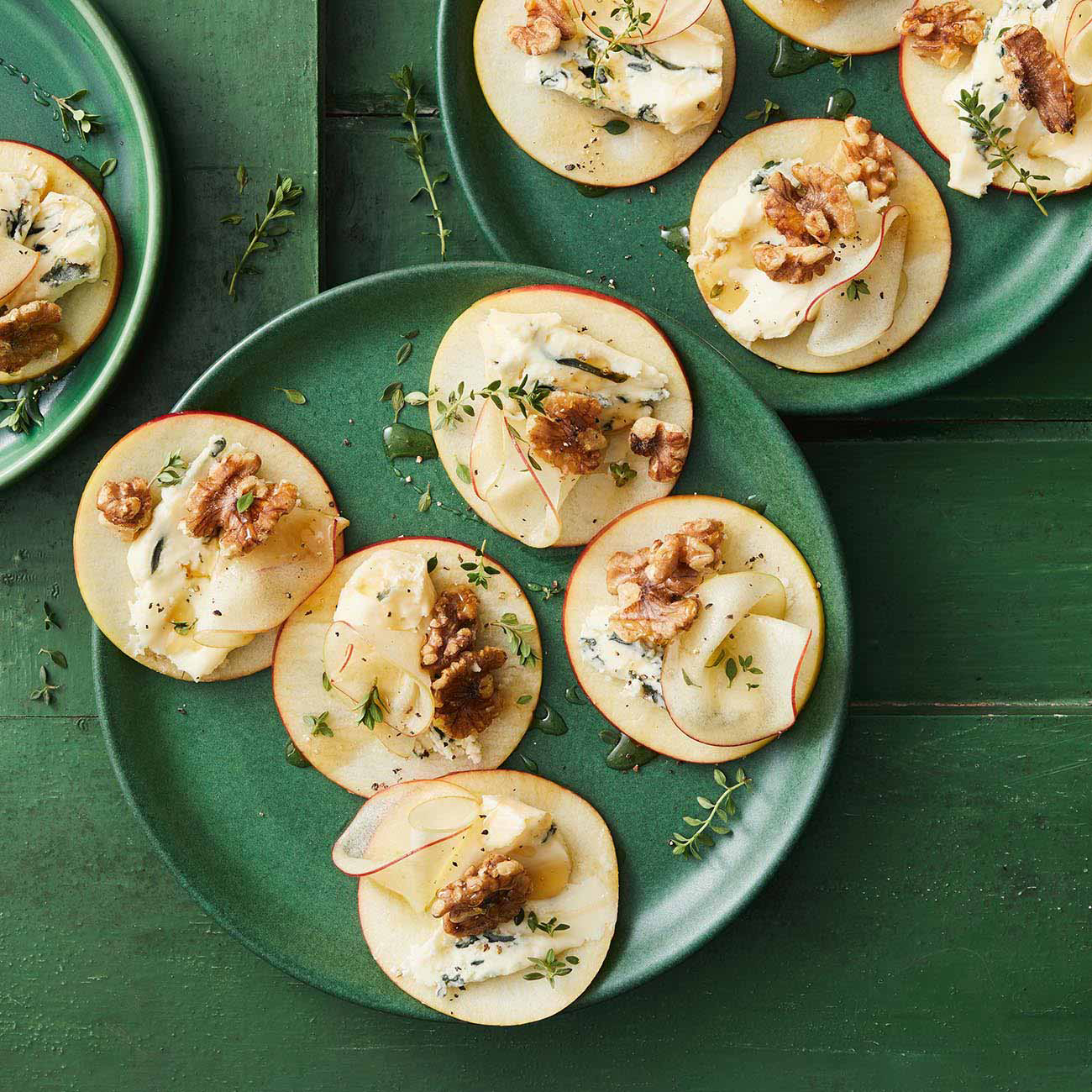 Apple & Blue Cheese Canapes Recipe Woolworths