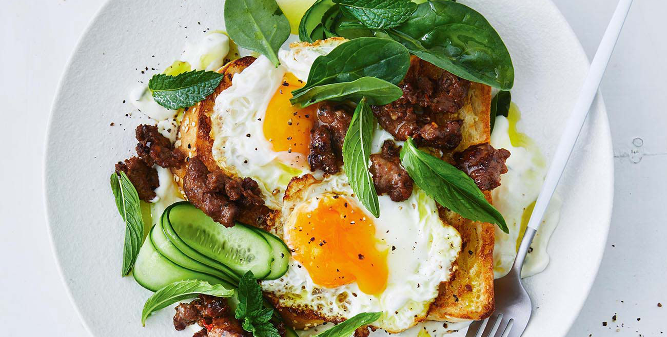 Fried Eggs With Smoky Sausage Recipe | Woolworths