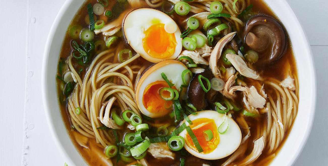 Japanese Noodle Bowls With Soy Eggs Recipe Woolworths