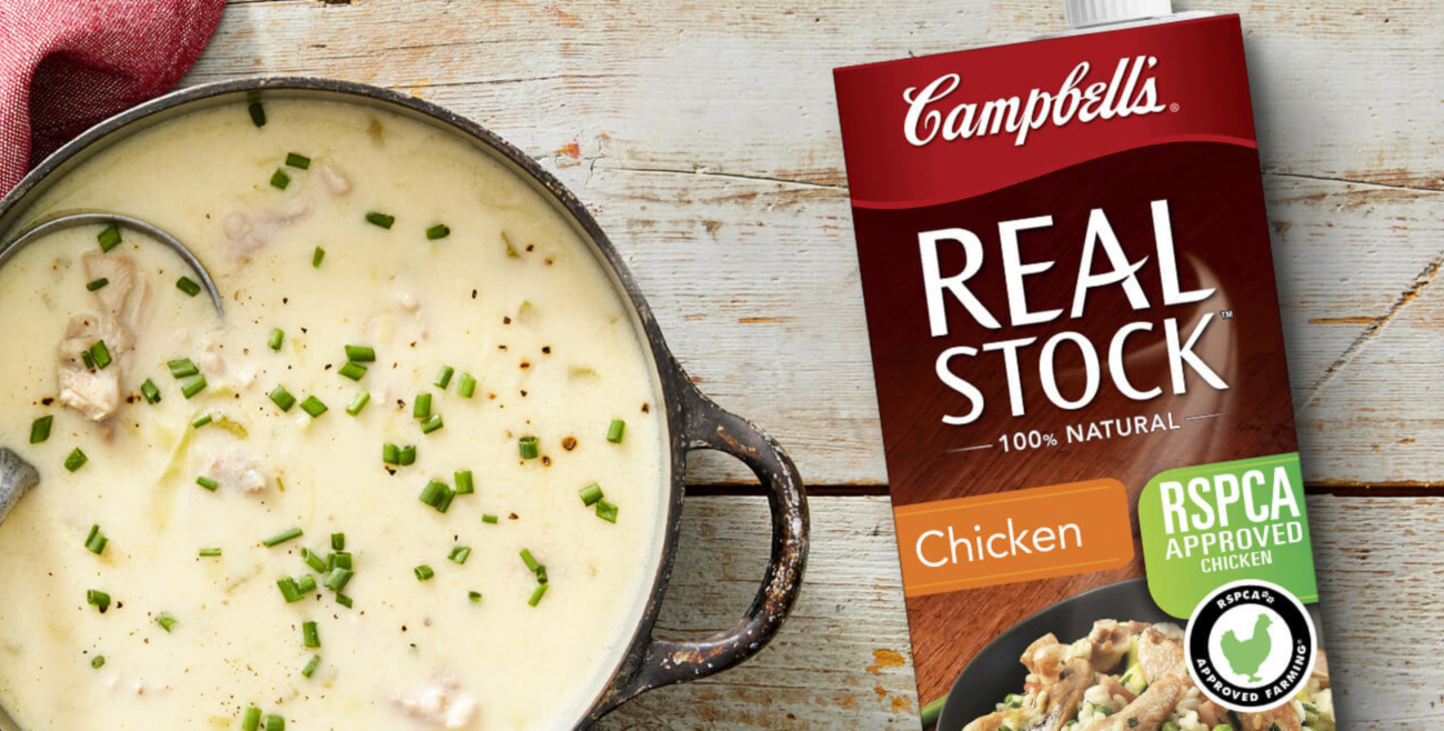 Campbells Quick And Easy Creamy Chicken Soup Recipe Woolworths ...