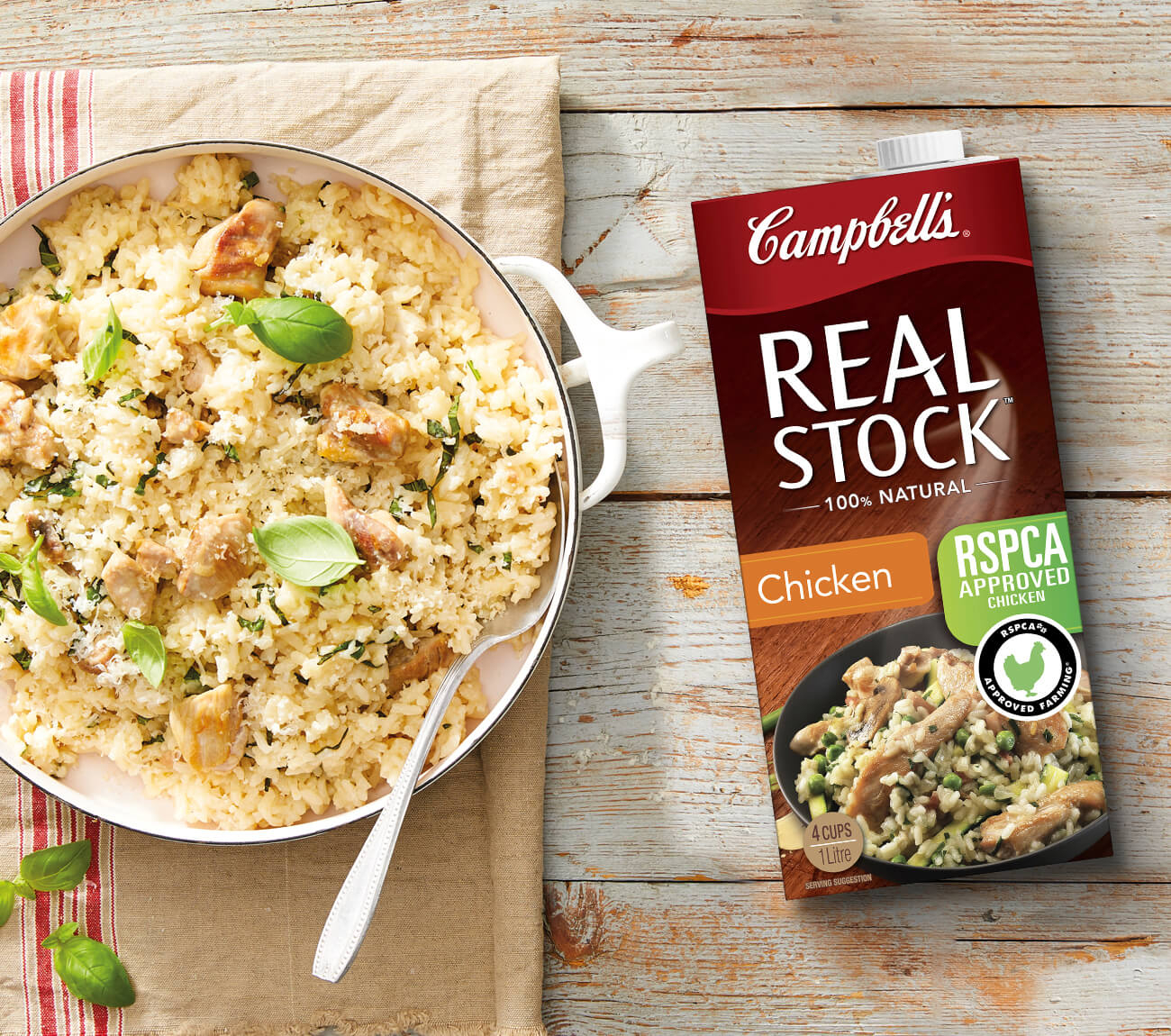 Campbell’s Quick Oven Baked Chicken Risotto Recipe | Woolworths
