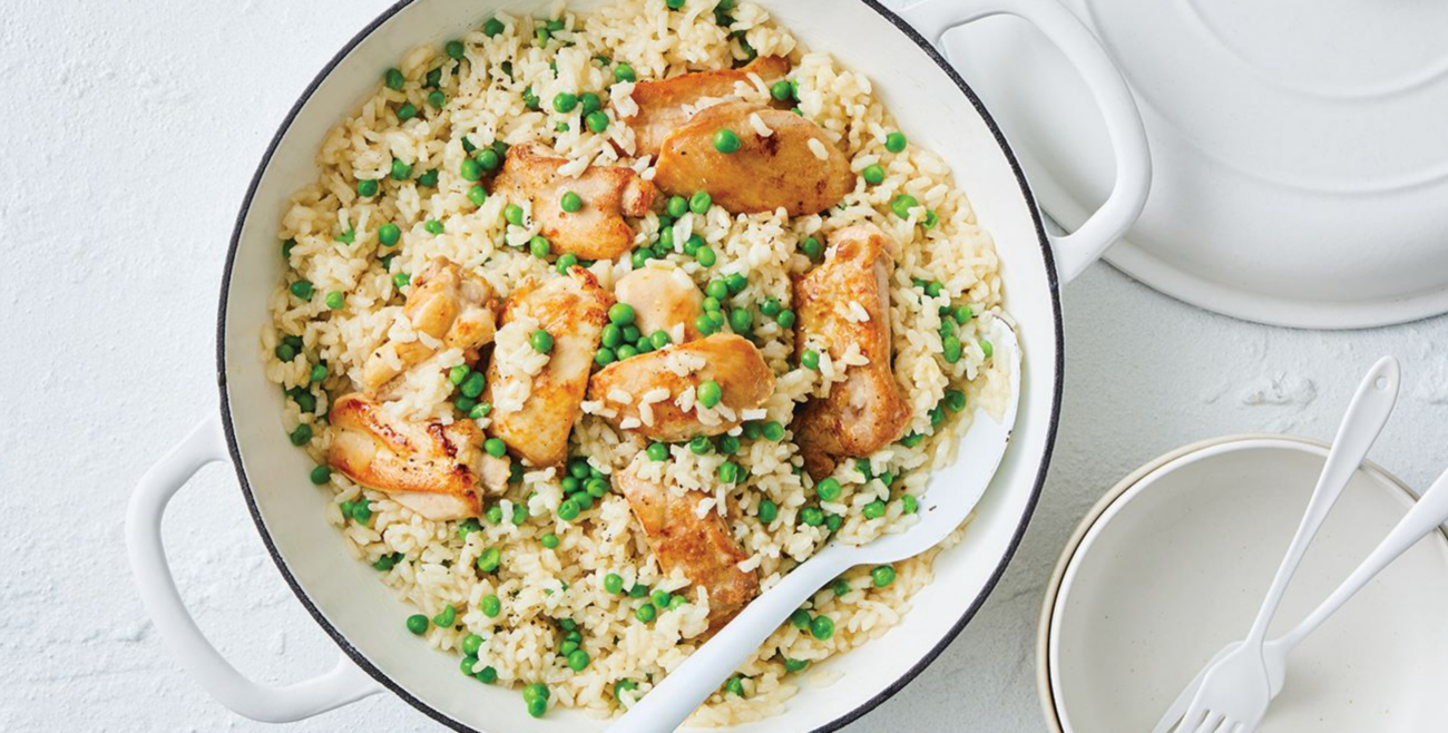 Oven-baked chicken risotto Recipe | Woolworths