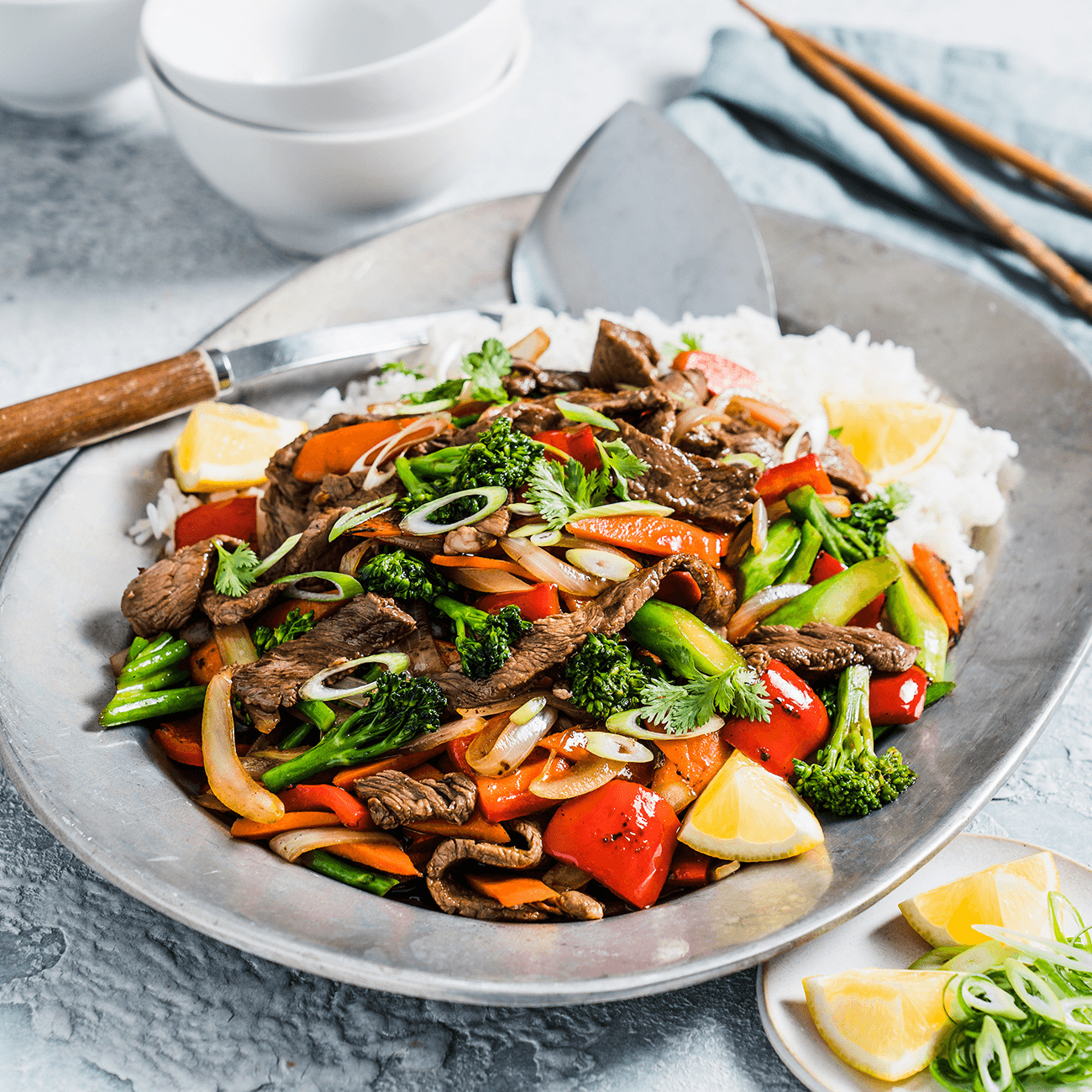 Steak & Veg Stir Fry Recipe | Woolworths