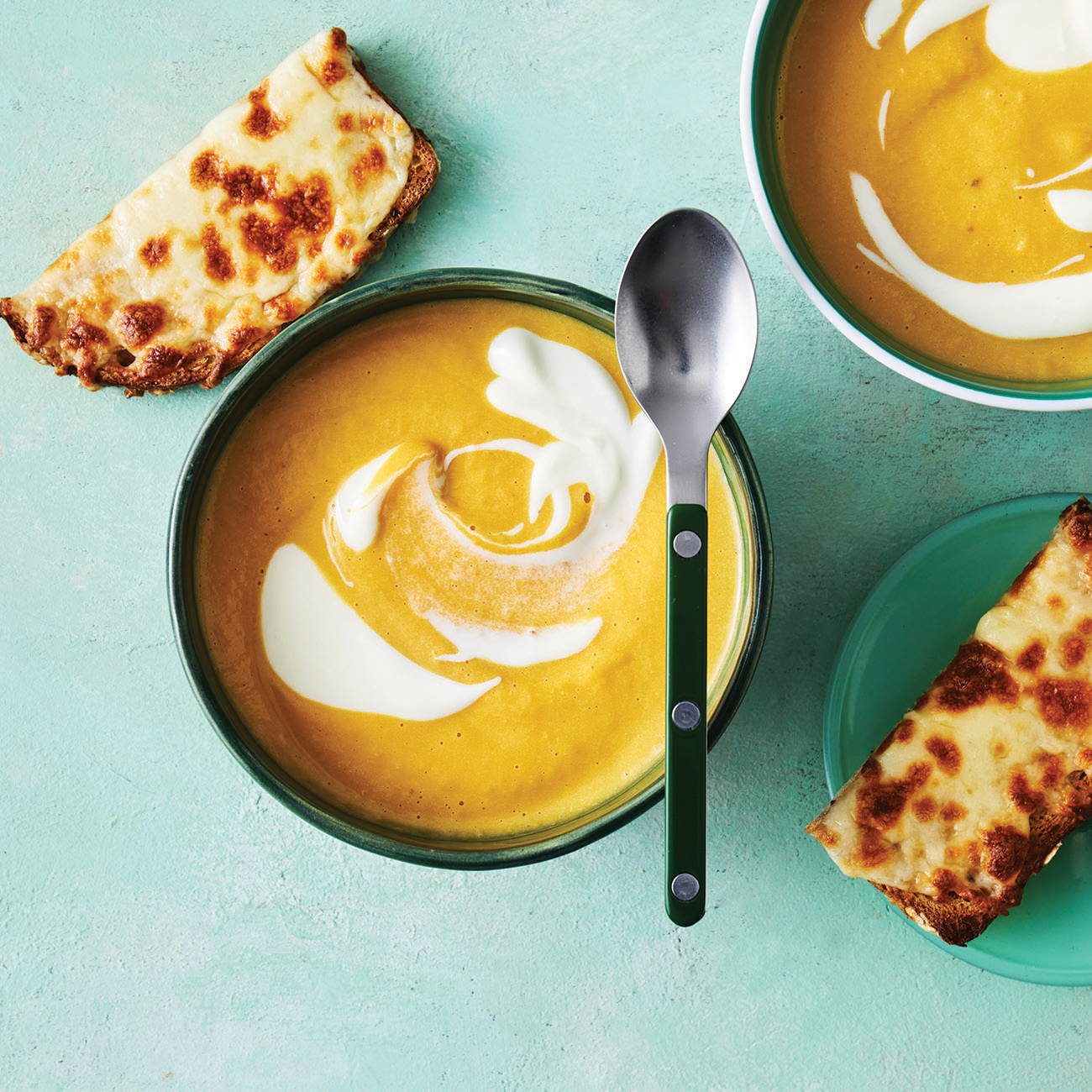 Healthier Kids’ Pumpkin Soup with Cheesy Dippers Recipe Woolworths