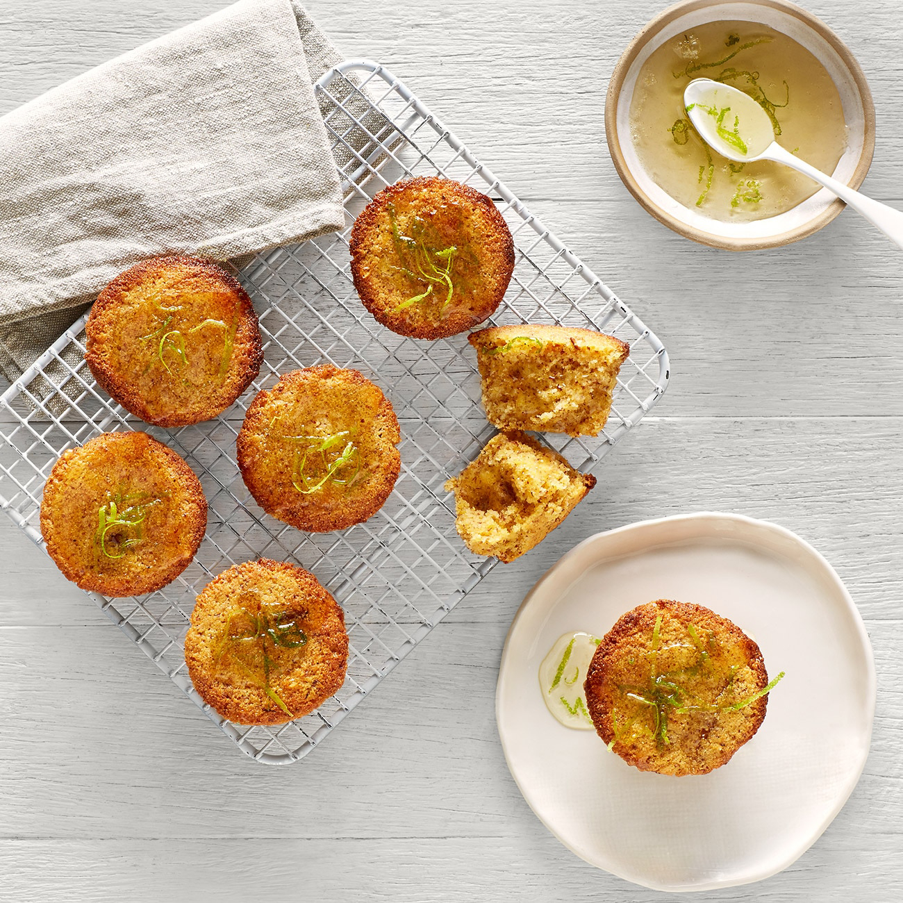 Lime Polenta Cakes Recipe Woolworths