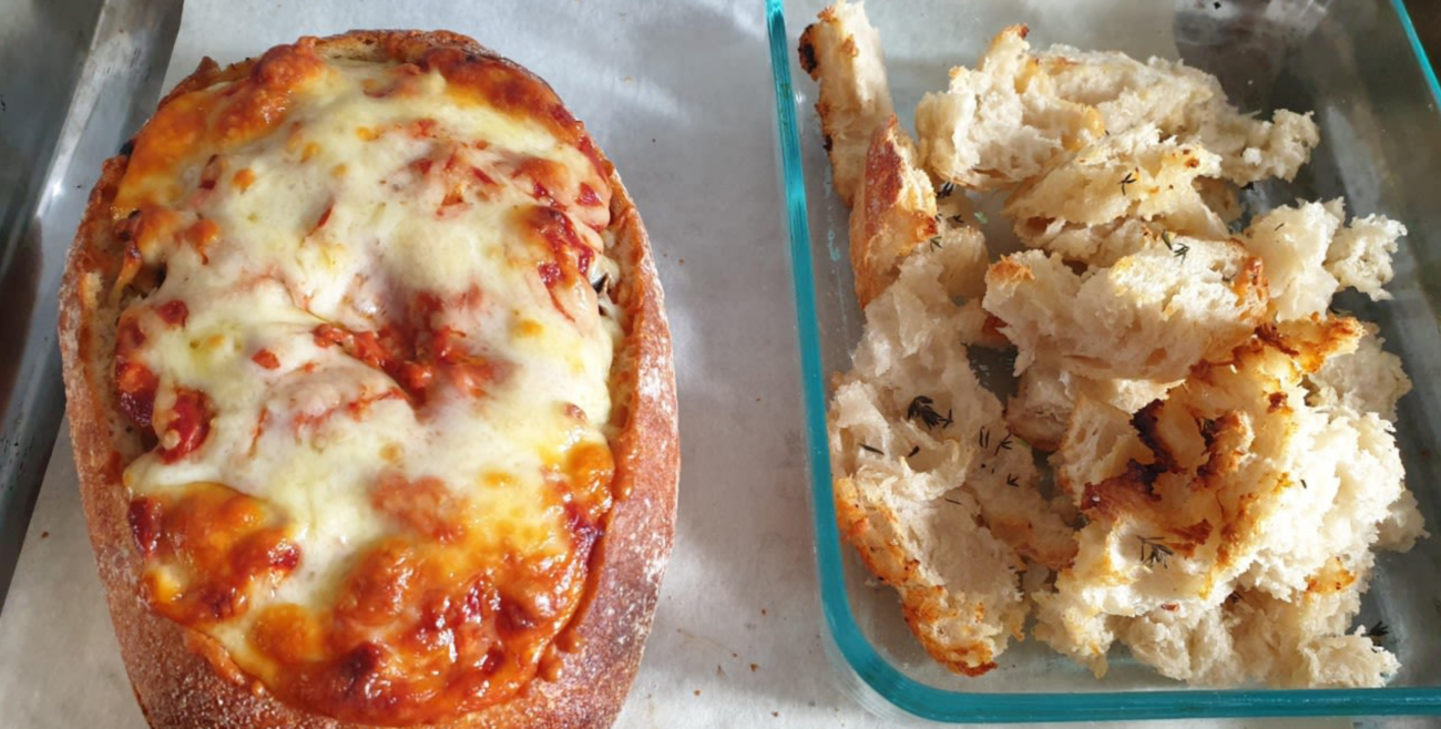 Cheesy Pizza Bread Dip Recipe Woolworths